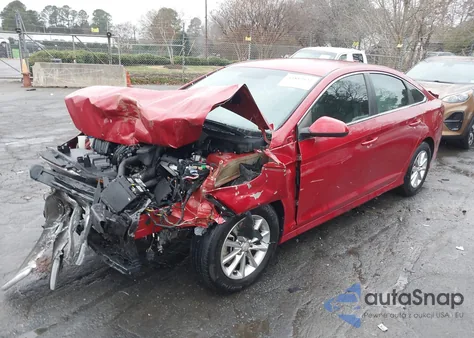 2018 Hyundai Sonata Se из США, поврежденный, VIN 5NPE24AF6JH698631